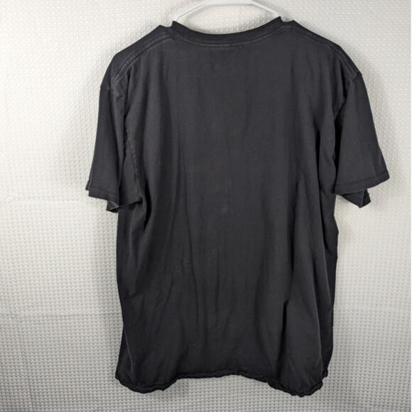 Hyperfavor Cat Graphic T-Shirt XL Black Realistic Kitten Print Funny Animal Tee - Picture 4 of 4